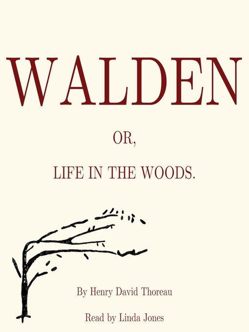 Cover image for Walden, or Life in the Woods